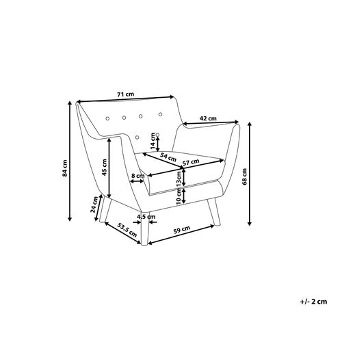 Fotel szary DRAMMEN na Arena.pl