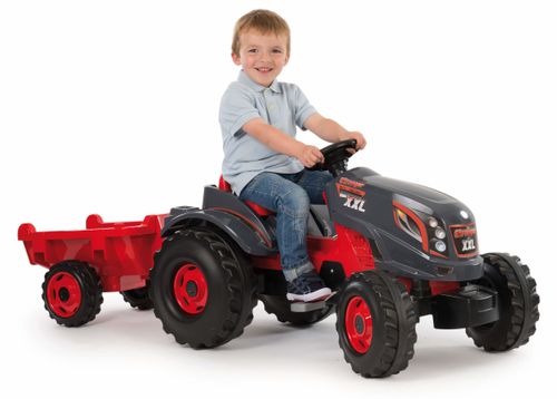 SMOBY Traktor XXL + przyczepa na Arena.pl