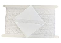 Koronka Bawełniana C - 091 ( 1 mb ) Biała