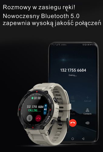 SMARTWATCH MĘSKI GRAVITY GT7-2 - WYKONYWANIE POŁĄCZEŃ (sg016b) na Arena.pl