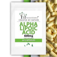 KWAS ALFA LIPONOWY ALA 60 KAP MOCNY PRZECIWUTLENIACZ 600mg 100% CZYSTY