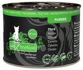 Monoproteinowa karma dla kota Catz Finefood Purrrr N.123 - 70% KONINA 200g