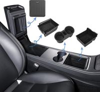 Organizer do konsoli środkowej ShowEv dla Tesla Model 3/Y pudełko 4 szt