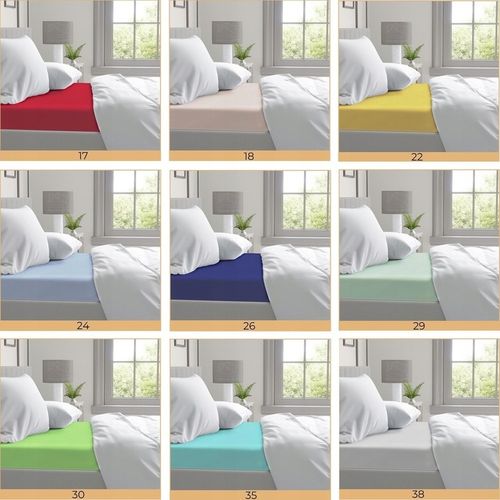 Prześcieradło Tradycyjne 200x220CM Bez Gumki POLSKIE BAWEŁNA 100% na Arena.pl