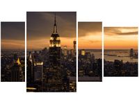 OBRAZ PANORAMA MIASTA NOWY JORK