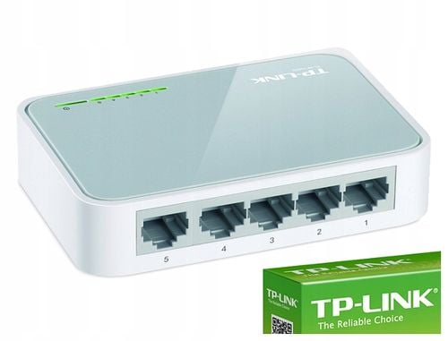 Switch TP-LINK TL-SF1005D biały 5 portów na Arena.pl