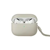 uniq etui lino airpods pro 2 gensilicone (2022/2023) beżowy/beige ivory