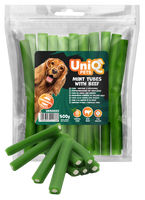 Przysmak dla psa z wołowina 500g Przekąska psa tuba miętowa z wołowiną