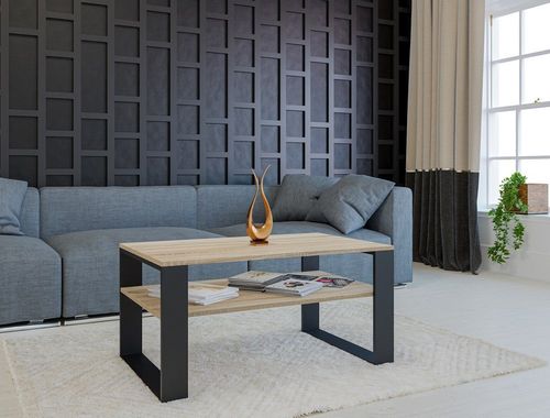 Ława Modern 1P SONOMA CZARNY na Arena.pl