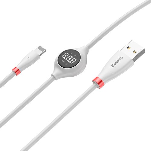 Kabel lightning Baseus Big Eye z lcd 1m na Arena.pl