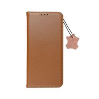 Kabura SMART PRO Book skórzana do SAMSUNG A56 5G brązowy