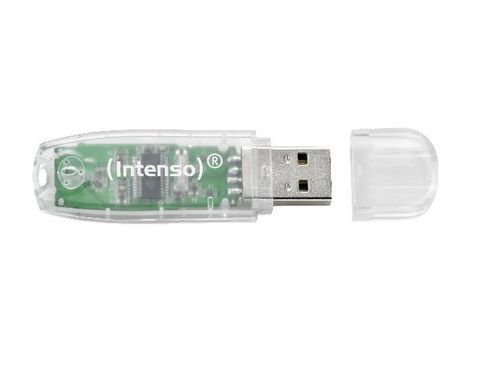 PENDRIVE INTENSO 32GB RAINBOW LINE TRANSPARENT na Arena.pl