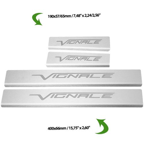 Listwa progowa FORD S-MAX MK2 VIGNALE Stal nierdzewna 304 mat 4szt na Arena.pl