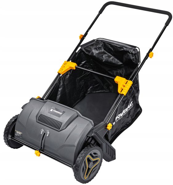 Zbieracz do liści TRAWY ręczny ZAMIATARKA kosz 100L REGULACJA WYSOKOŚCI zdjęcie 9