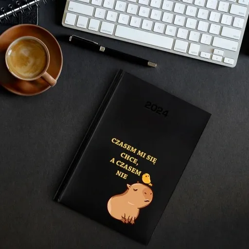 PERSONALIZOWANY KALENDARZ KSIĄŻKOWY PLANER TERMINARZ 2024 A5 NADRUK zdjęcie 7