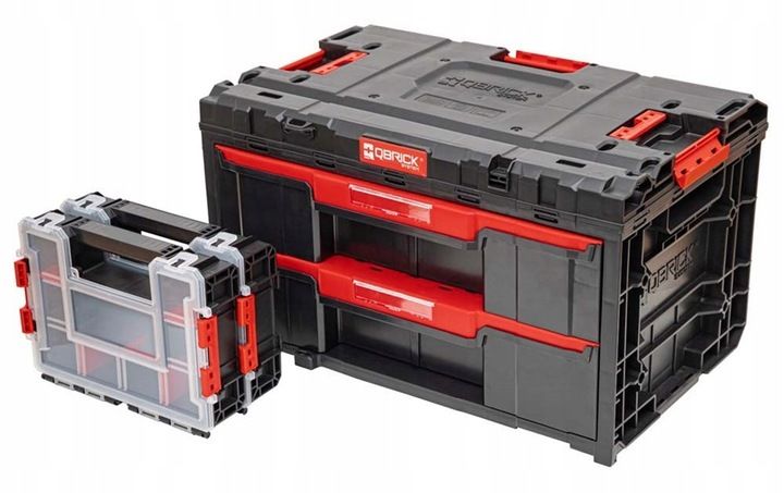 Skrzynka Qbrick System ONE Drawer 2 Toolbox 2.0+ 2 x Regular Organizer 300 zdjęcie 1