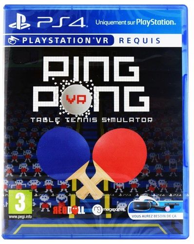 Gra Ping Pong Table Tennis Simulator VR PS4 na Arena.pl