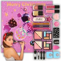 KALENDARZ ADWENTOWY ŚWIĄTECZNY KOSMETYKÓW DO MAKIJAŻU PREMIUM MIKOŁAJKI