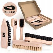 SZCZOTKA DO BUTÓW CZYSZCZENIE I POLEROWANIA OBUWIA SZCZOTKI ZESTAW