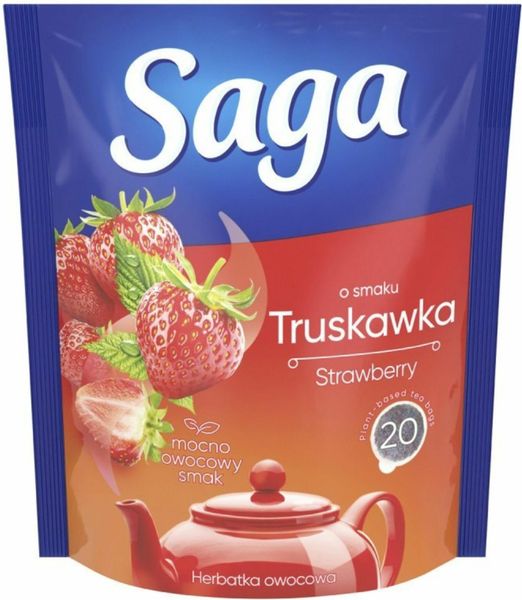 SAGA Owocowa Truskawka 20tb zdjęcie 1