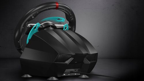 FLASHFIRE ES900R - Kierownica 900° PC/PS4/Xbox/Switch + 3 pedały, 6 biegów na Arena.pl