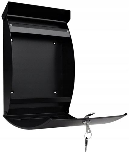 SKRZYNKA POCZTOWA NA LISTY ANTRACYT - KOLORY - NUMER DOMU, ULICA, NAPIS (W) na Arena.pl