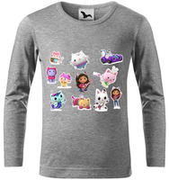 Koszulka z długim rękawem Koci Domek Gabi