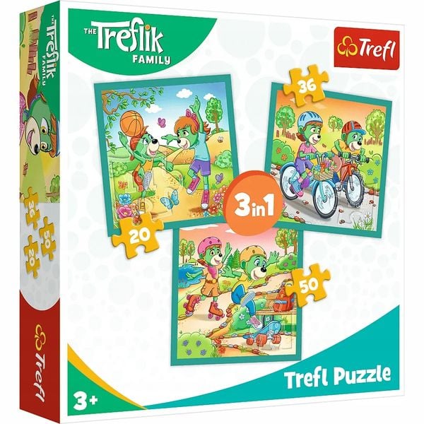 PUZZLE 3W1 POZNAJ TREFLIKI 34872 zdjęcie 1