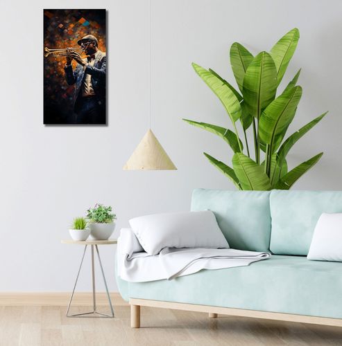 Obraz 30x60cm Symfonia na Trąbce na Arena.pl