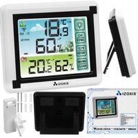 Bezprzewodowa Stacja Pogody Higrometr Termometr z Czujnikiem Zewnętrznym