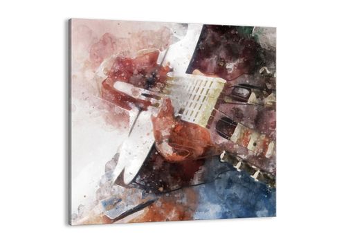 Obraz Na Płótnie - Muzyka Gitara - 30X30 Cm - Ac30X30-4000 na Arena.pl
