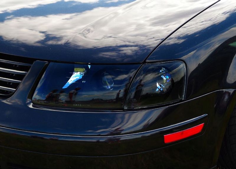 LAMPY REFLEKTORY DO VW PASSAT B5 OD 1996 DO 08.2000 Roku H7 BLACK DEPO zdjęcie 5