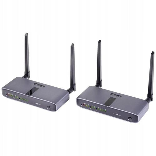 Zestaw transmisji radiowej HDMI 150m 5GHz SpeaKa Professional SP-HWE-800 na Arena.pl