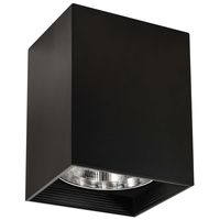 LAMPA sufitowa JUPITER K11 307798 Polux metalowa OPRAWA kwadratowy downlight czarny