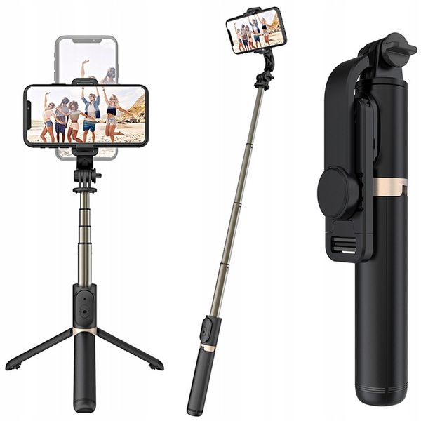 SELFIE STICK STATYW DO TELEFONU TRIPOD Z PILOTEM KIJEK STATYW BLUETOOTH BT zdjęcie 6