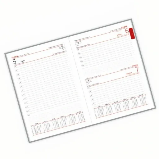 PERSONALIZOWANY KALENDARZ KSIĄŻKOWY PLANER TERMINARZ 2024 A5 NADRUK zdjęcie 8