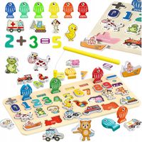 UKŁADANKA EDUKACYJNA SORTER KLOCKI PREZENT DLA 3 4 5 6 LATKA