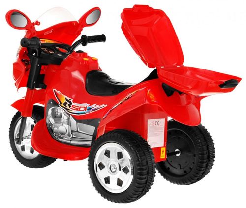 Motor na Akumulator Trzykołowy Czerwony BJX-88 na Arena.pl
