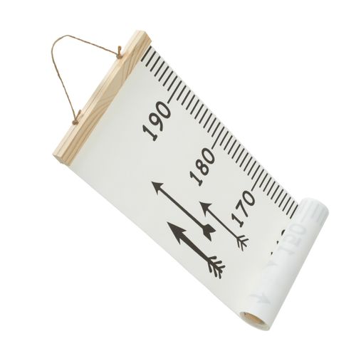 Miarka wzrostu płótno wisząca 20x200cm strzałki na Arena.pl