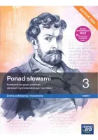 Ponad słowami 3 Część 1 Język polski Podręcznik podstawa rozszerzenie 2024