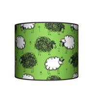 Abażur Walec - Czarna owca