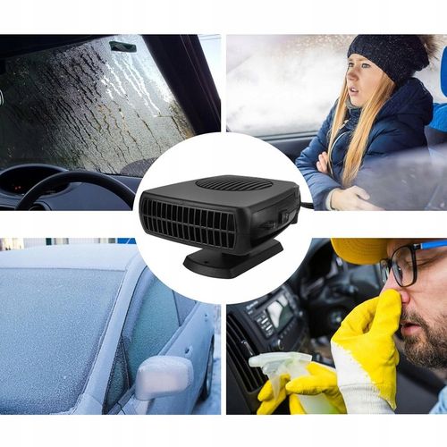 ODMRAŻACZ SZYBY 12V, 150W WENTYLATOR SAMOCHODOWY, PODGRZEWACZ SAMOCHODOWY na Arena.pl