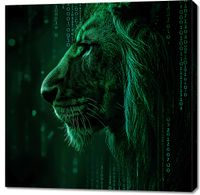 Obraz 100x100cm Kod Siły