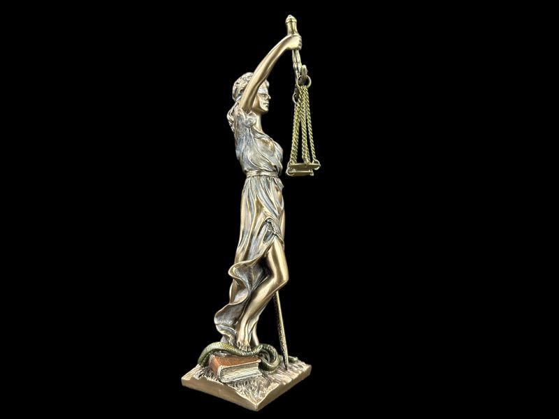 RZEŹBA PIĘKNA TEMIDA SPRAWIEDLIWOŚCI VERONESE (WU75802A4) zdjęcie 9