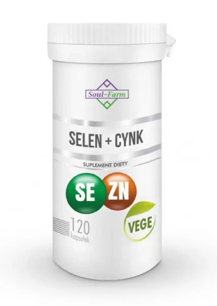 Selen + Cynk 120 KapsuŁek - Soul Farm zdjęcie 1