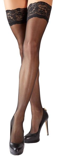 Hold-Up Stockings Black 4 zdjęcie 2