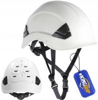 Hełm Roboczy SALLET 2w1 Ochronny Kask Wysokościowy REGULOWANA WENTYLACJA