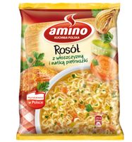 AMINO - ROSÓŁ Z WŁOSZCZYZNĄ 59g
