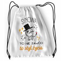 Plecak Dla Synowej Sportowy Szkolny Worek Torba Z Nadrukiem Ze Zdjęciem