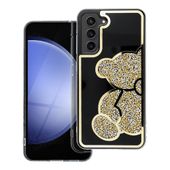 Futerał TEDDY BEAR do SAMSUNG S25 złoty